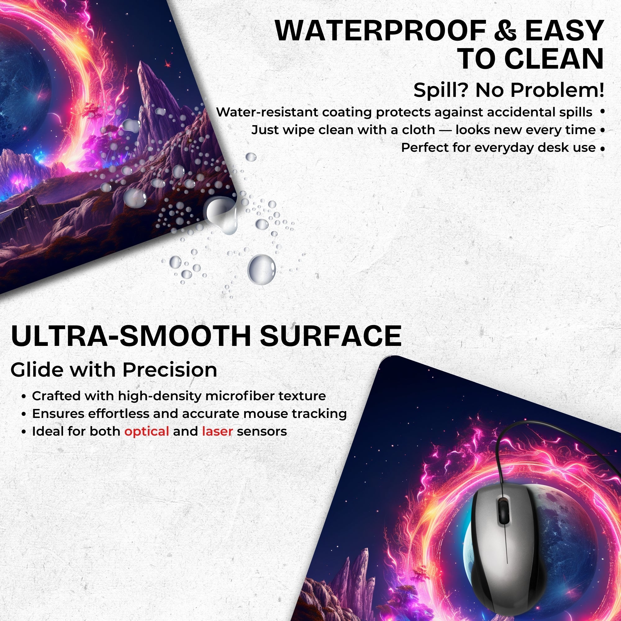 Stellar Flux Mouse Pad
