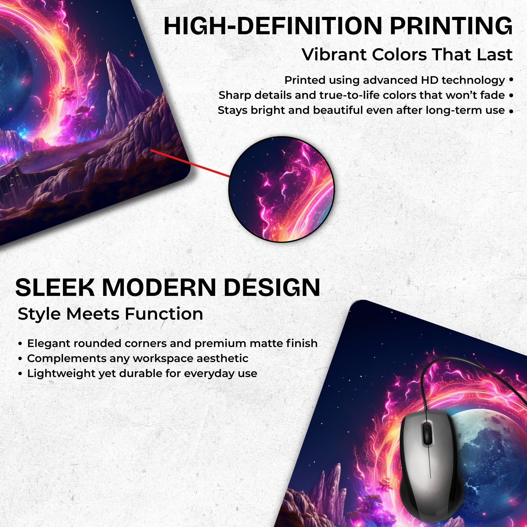 Stellar Flux Mouse Pad