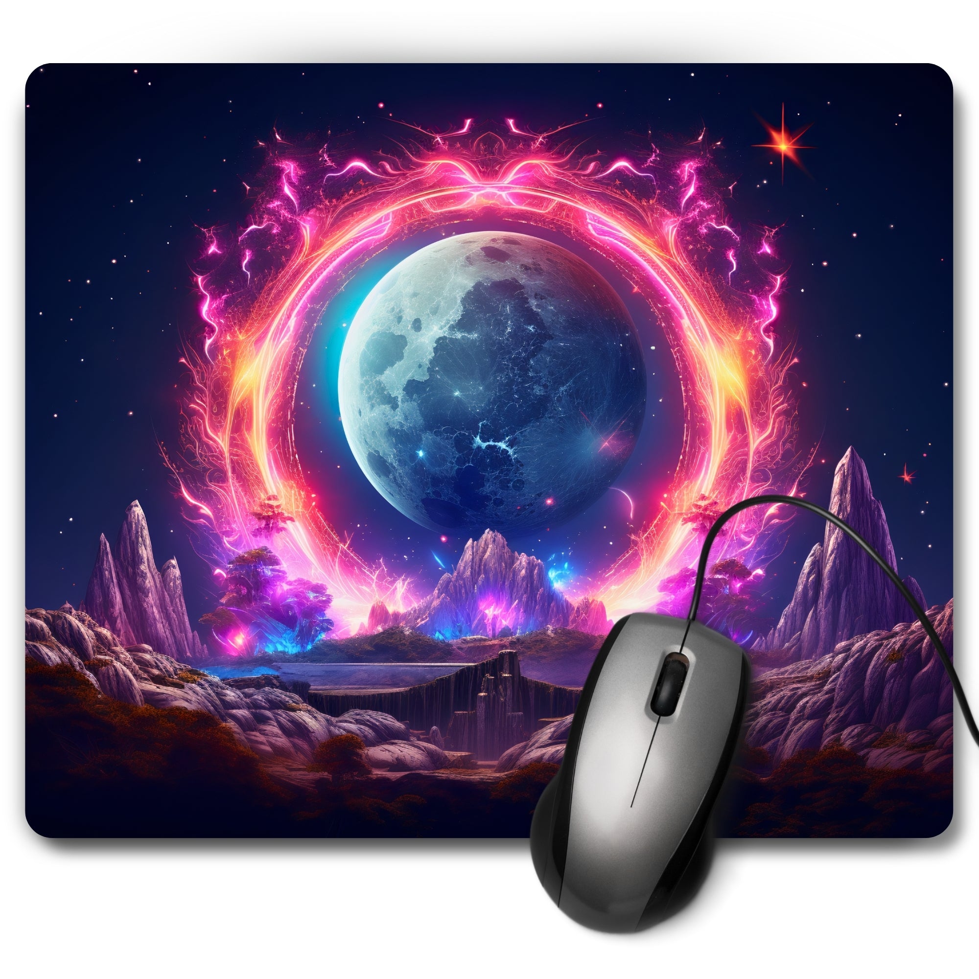 Stellar Flux Mouse Pad