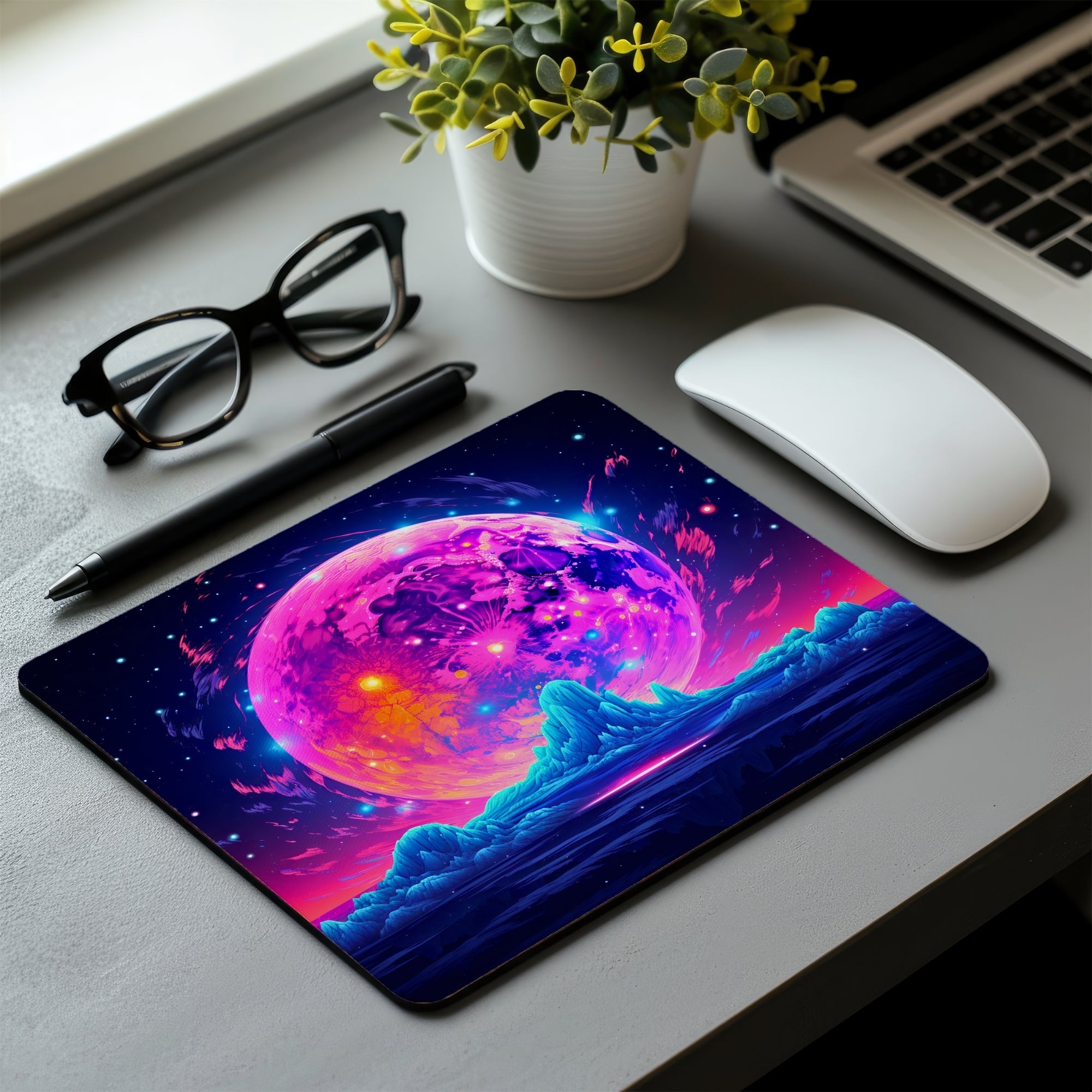 Midnight Glow Mouse Pad