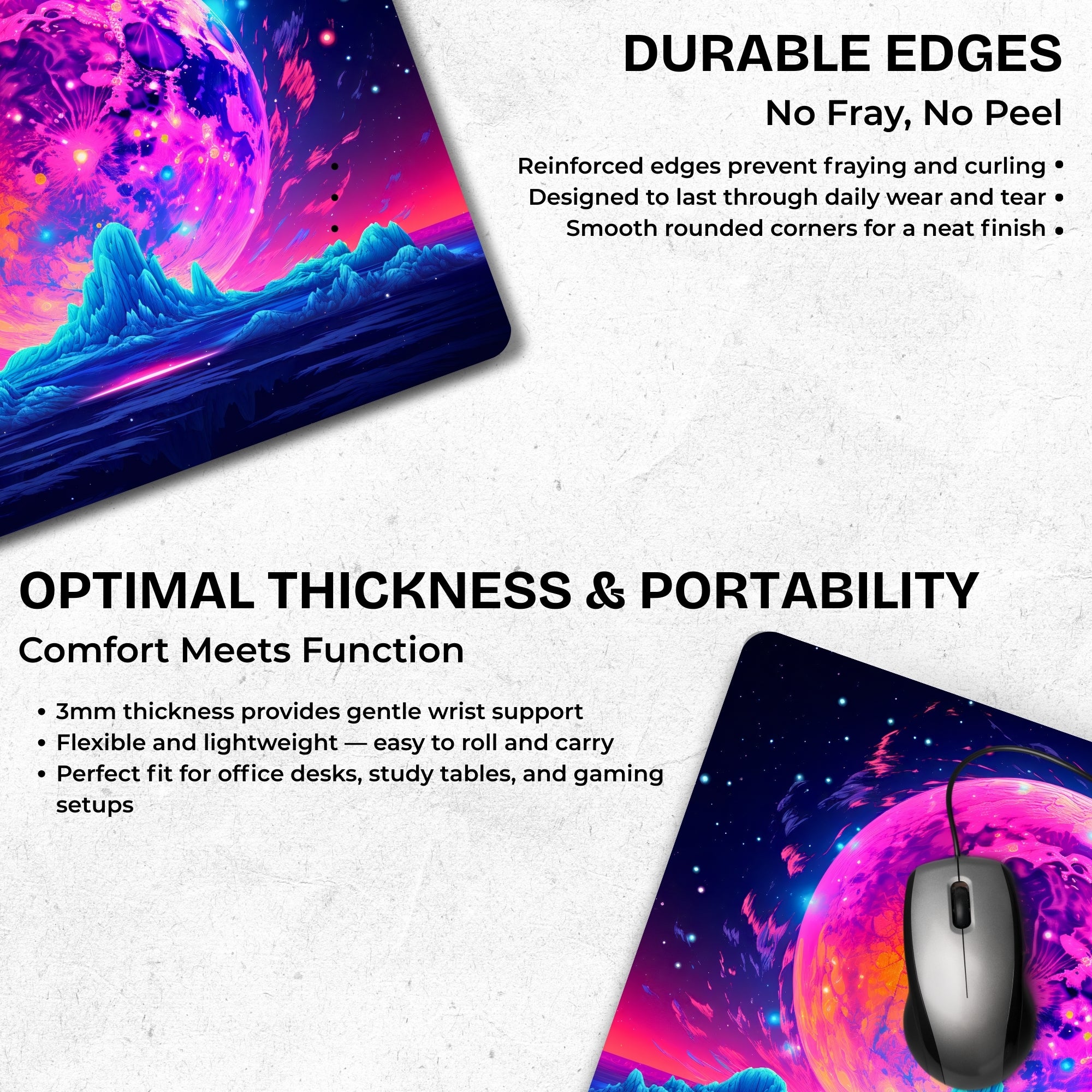 Midnight Glow Mouse Pad