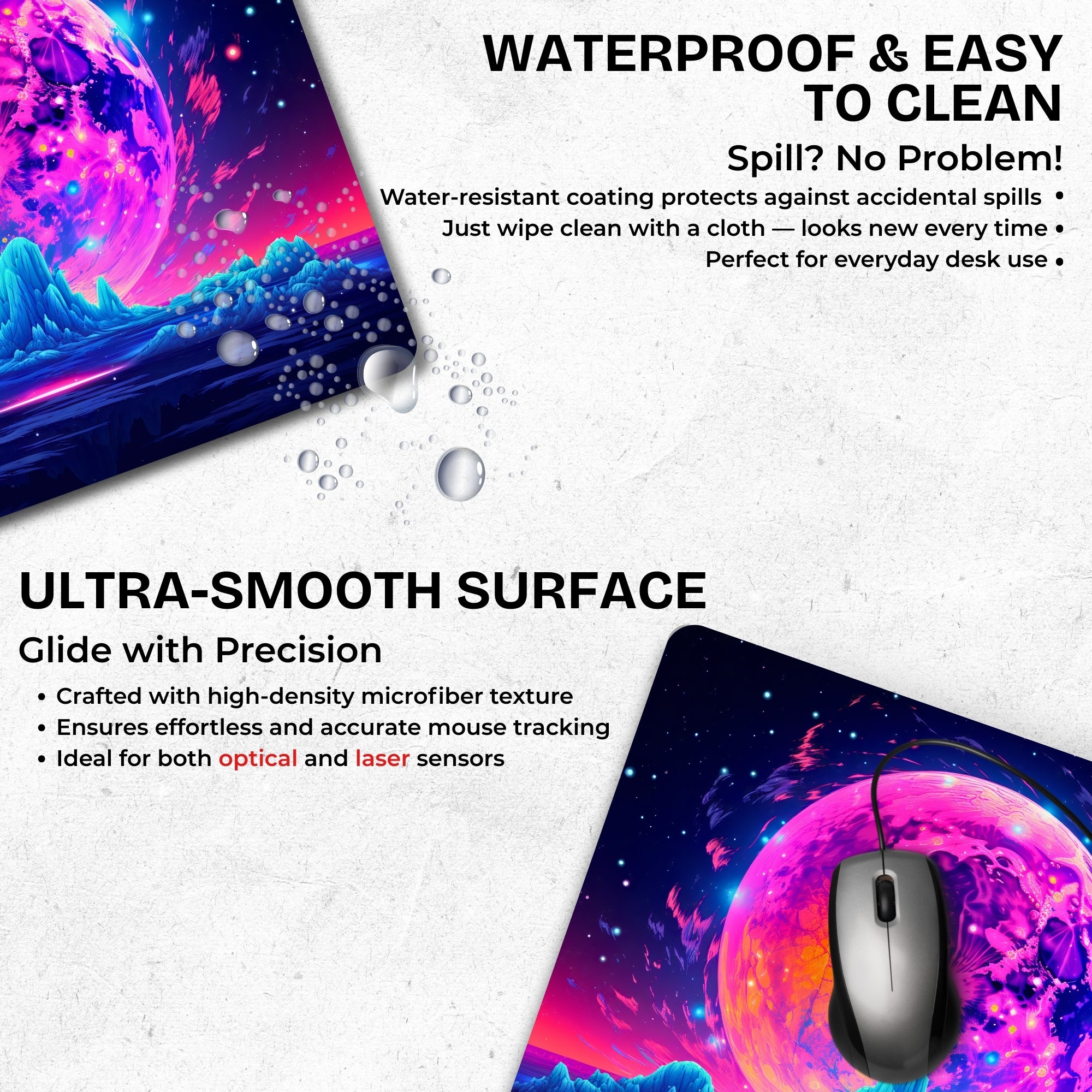 Midnight Glow Mouse Pad