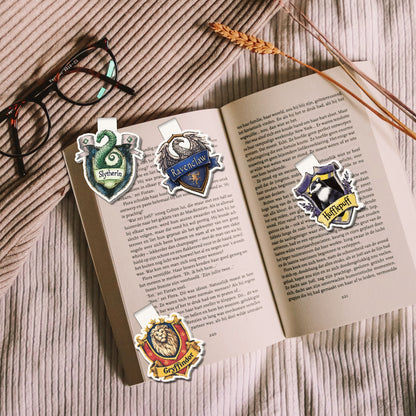 Hogwarts Houses Magnetic Bookmarks Bundle