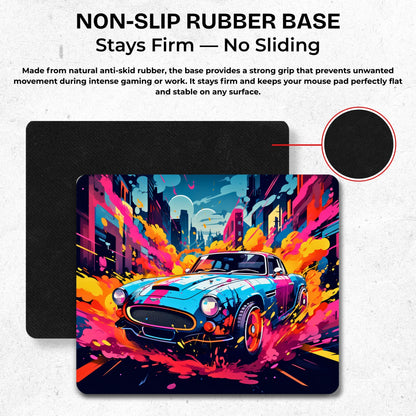 Urban Wheels Mouse Pad