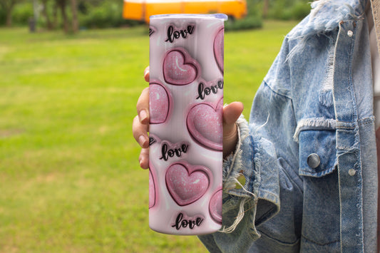 Valentine Love Stainless Steel Vacuum Insulated Tumbler