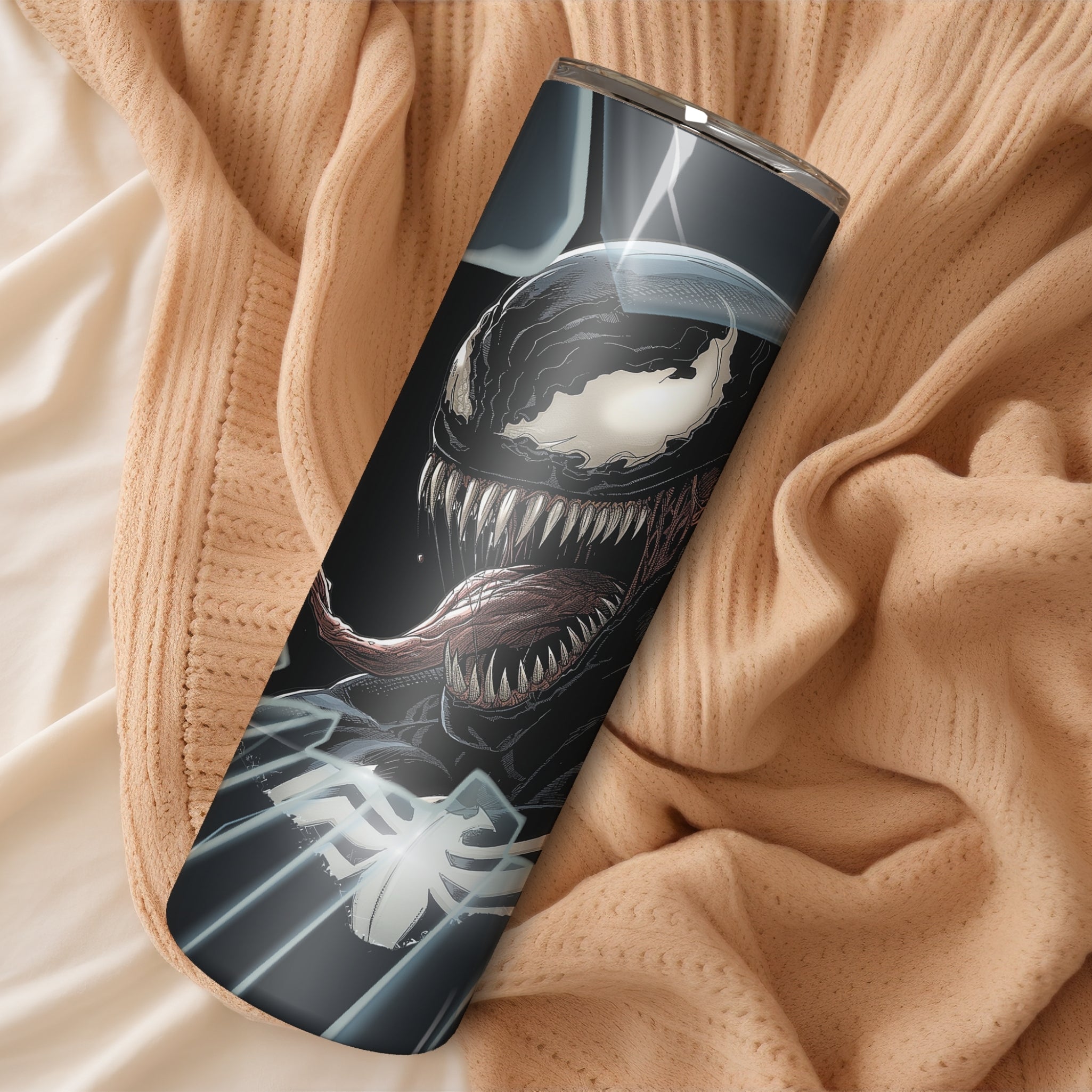 Venom Themed Stainless Steel Vacuum Insulated Tumbler