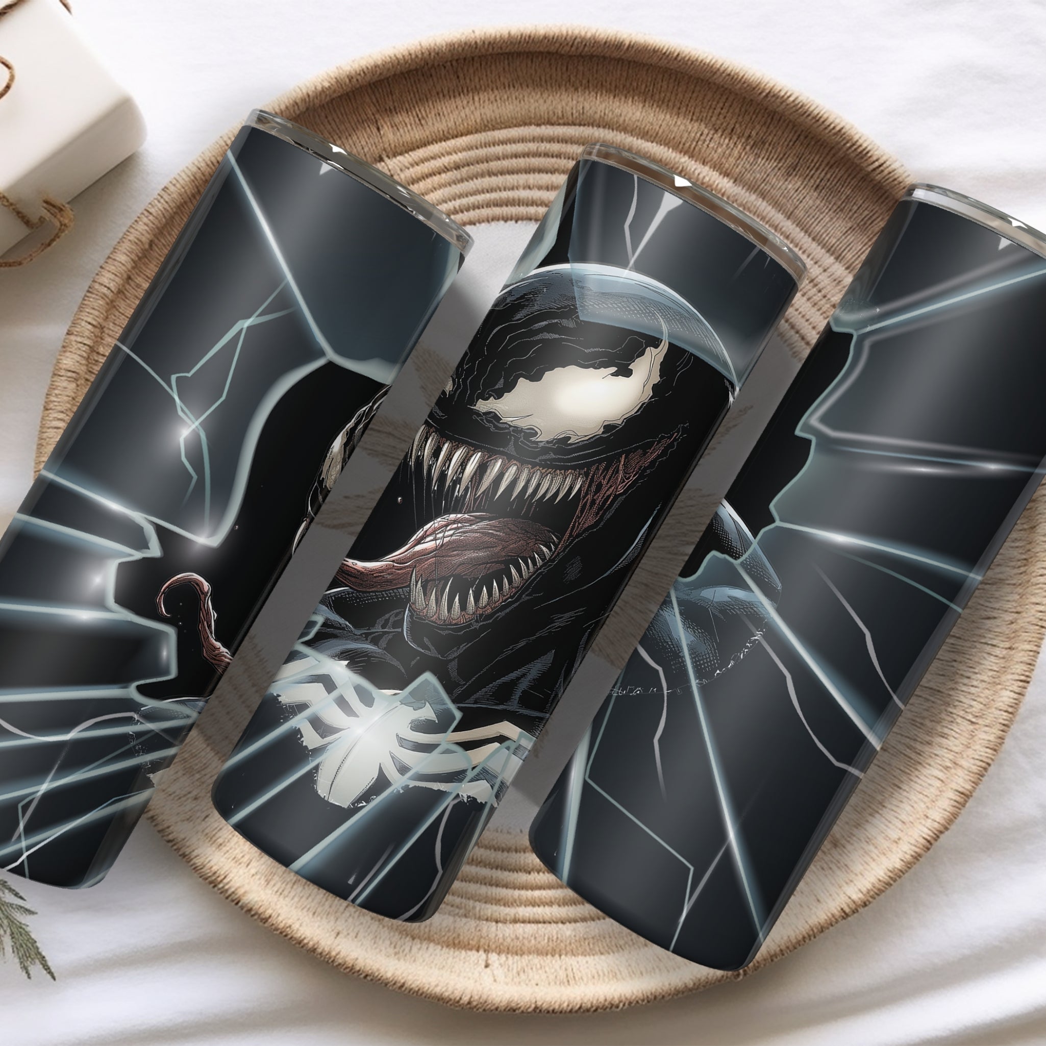Venom Themed Stainless Steel Vacuum Insulated Tumbler