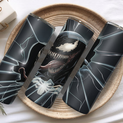 Venom Themed Stainless Steel Vacuum Insulated Tumbler