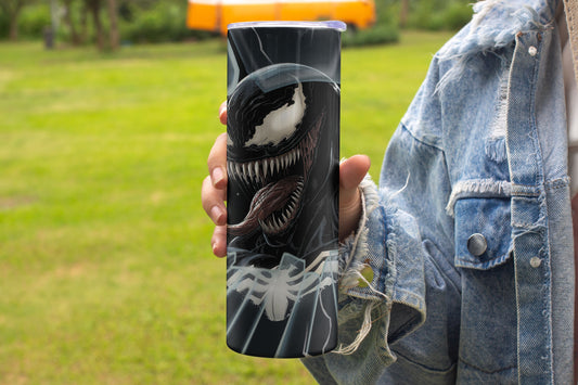 Venom Themed Stainless Steel Vacuum Insulated Tumbler 