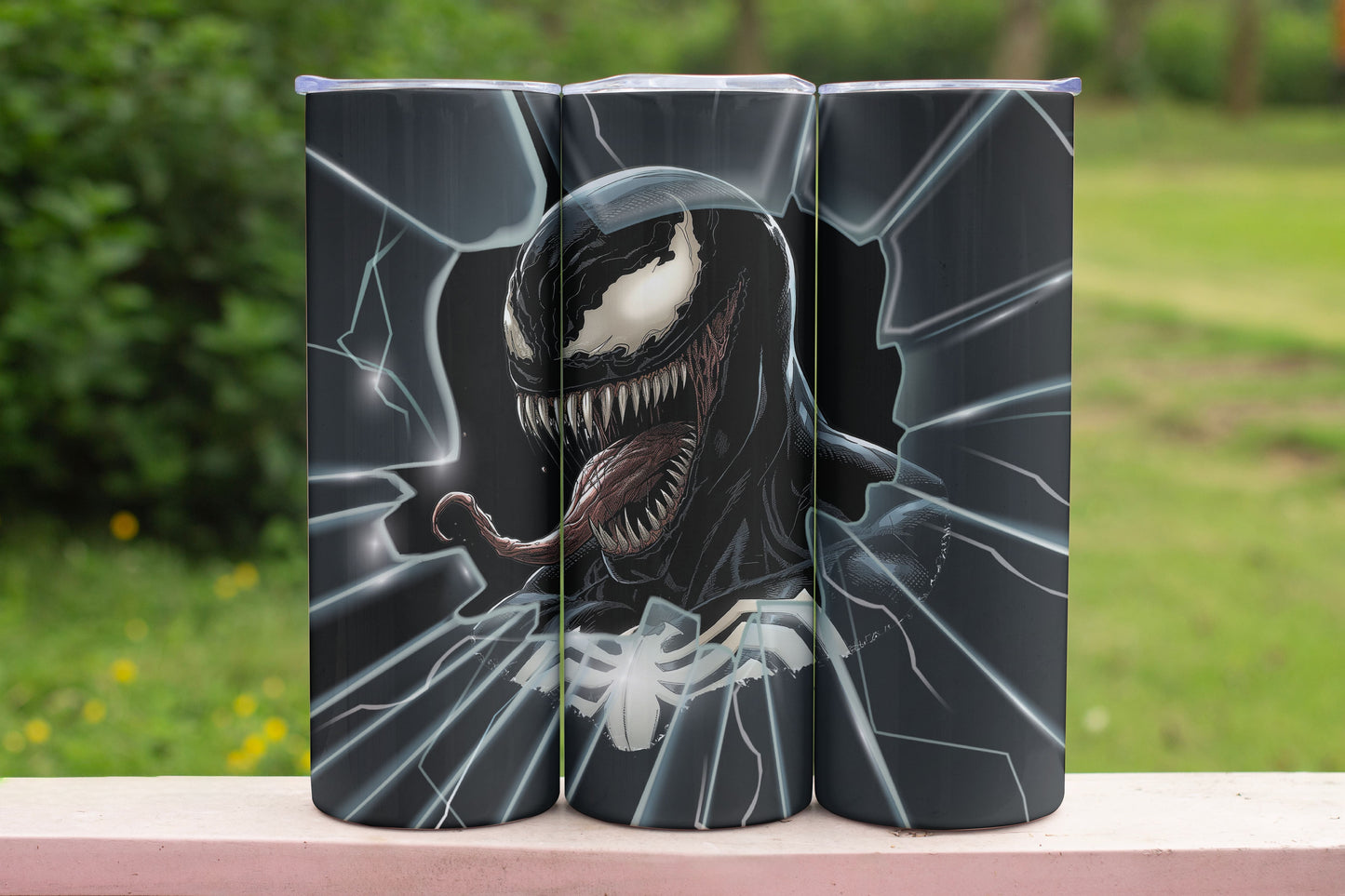 Venom Themed Stainless Steel Vacuum Insulated Tumbler 