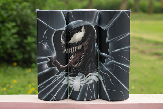 Venom Themed Stainless Steel Vacuum Insulated Tumbler 