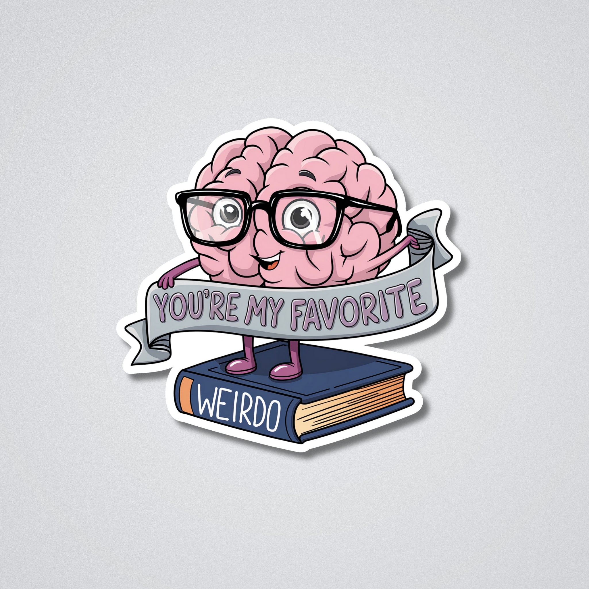 Favorite Wierdo Vinyl Waterproof Sticker