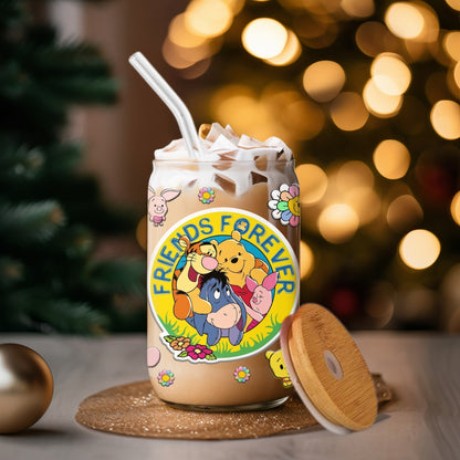 Winnie The Pooh - Glass Tumbler