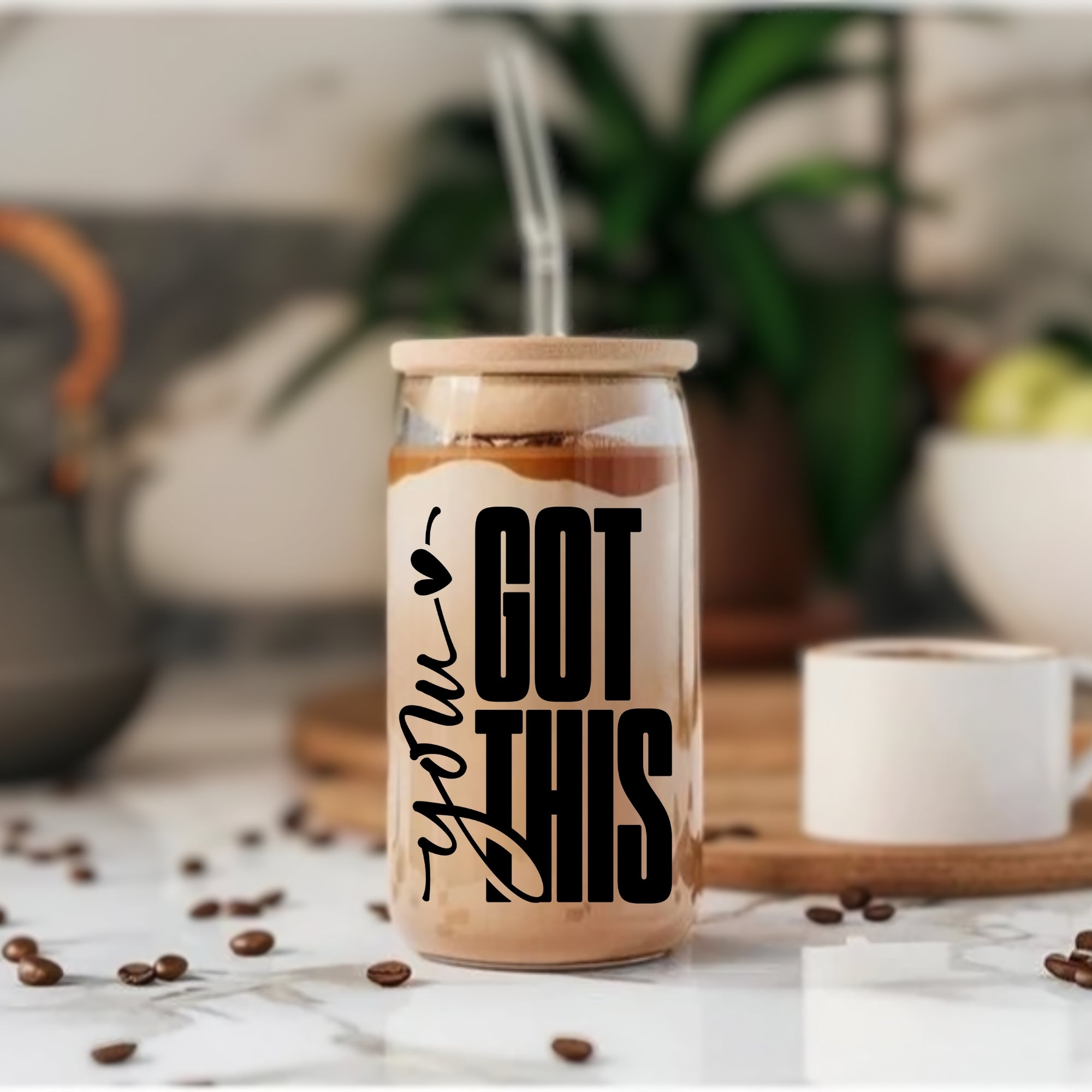You Got This - Glass Tumbler