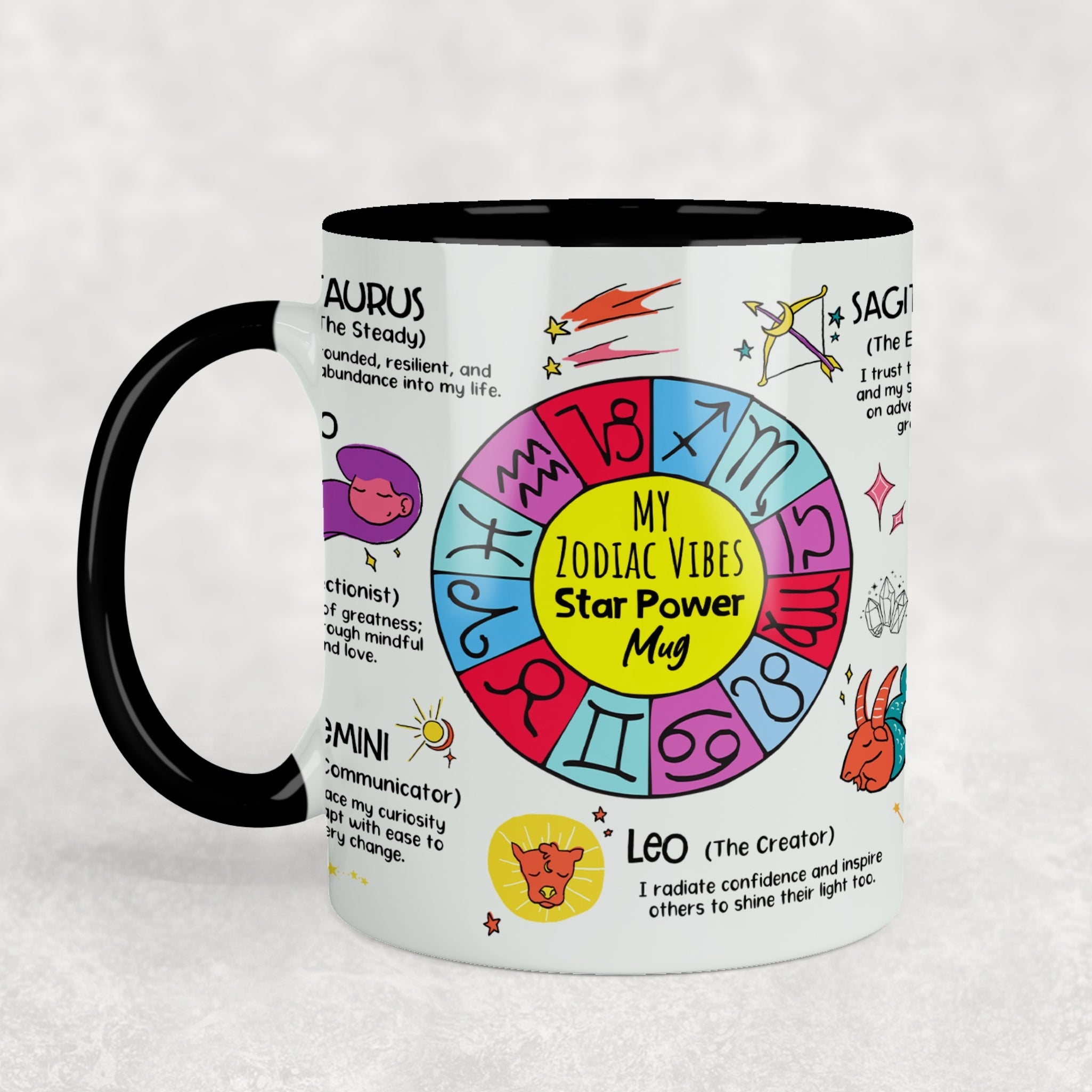 Zodiac Signs Ceramic Mug