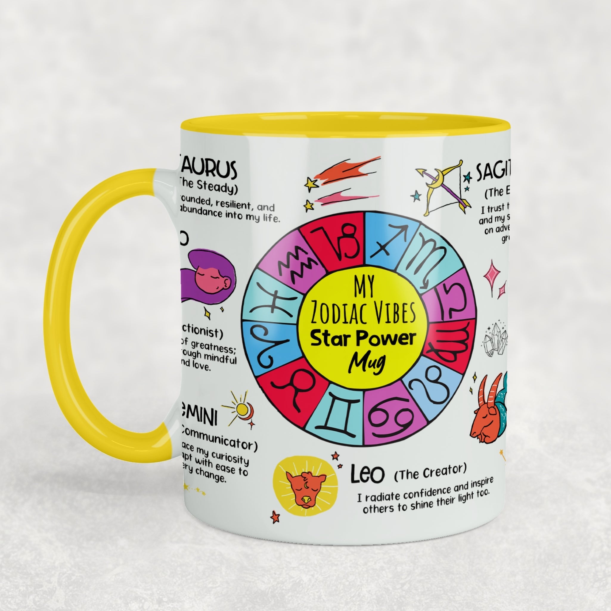 Zodiac Signs Ceramic Mug