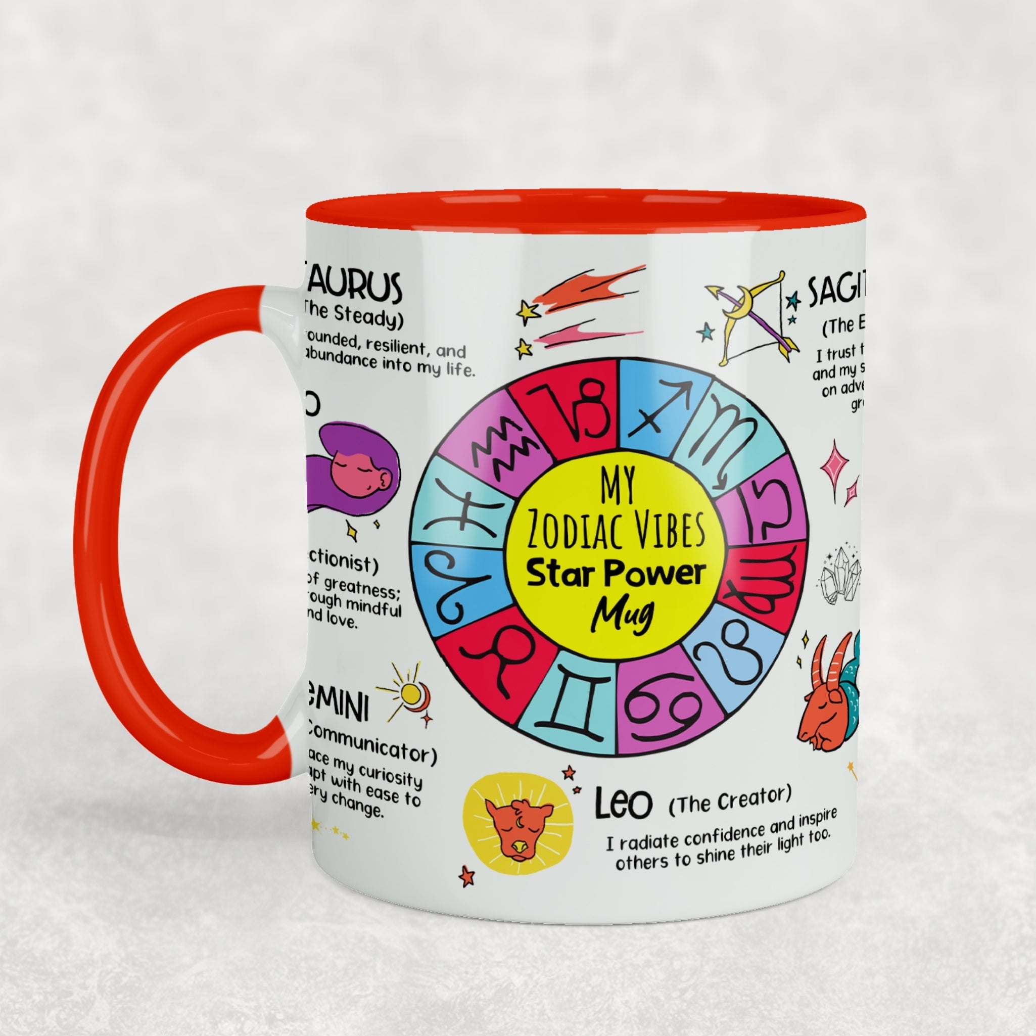 Zodiac Signs Ceramic Mug