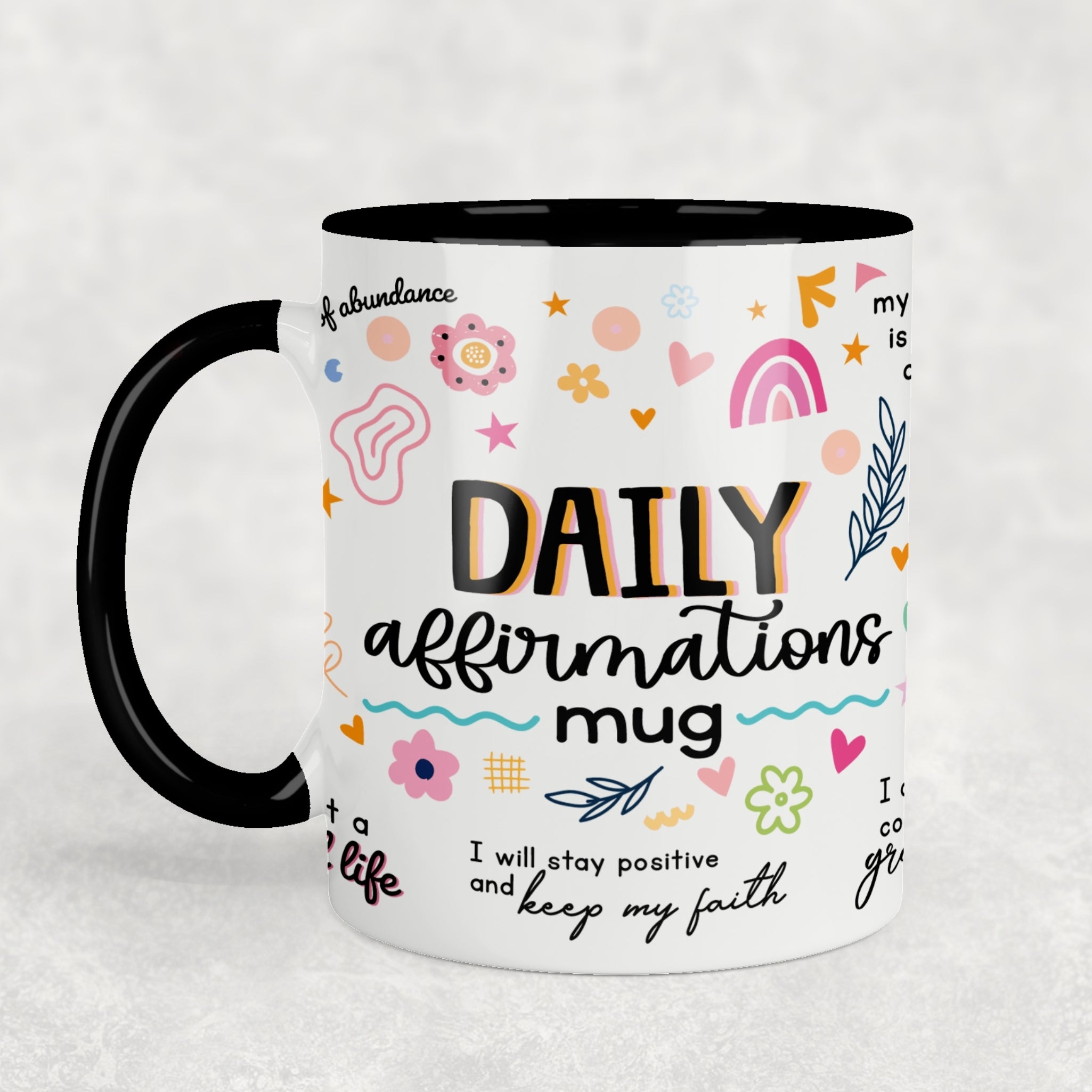 Daily Affirmations Ceramic Mug
