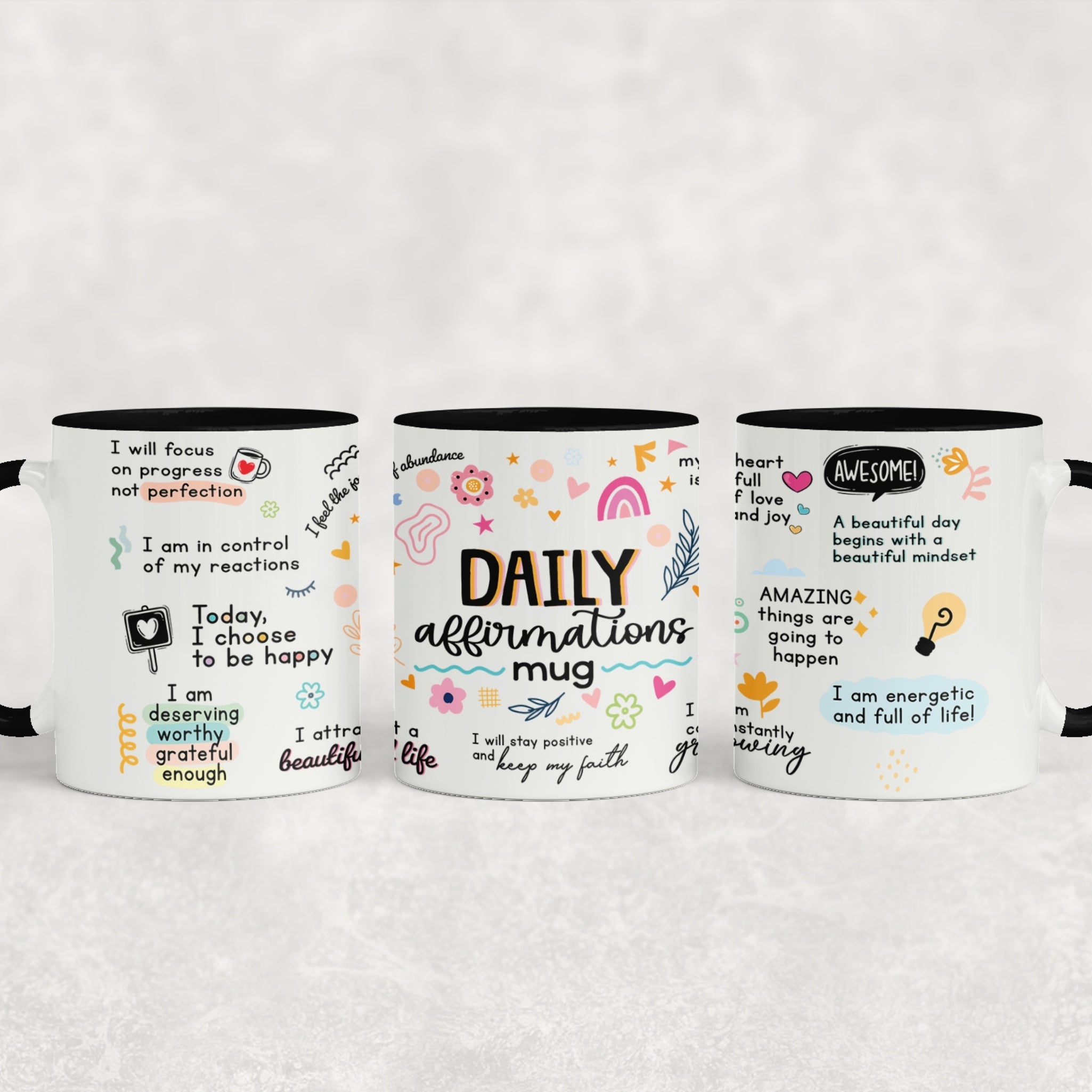 Daily Affirmations Ceramic Mug