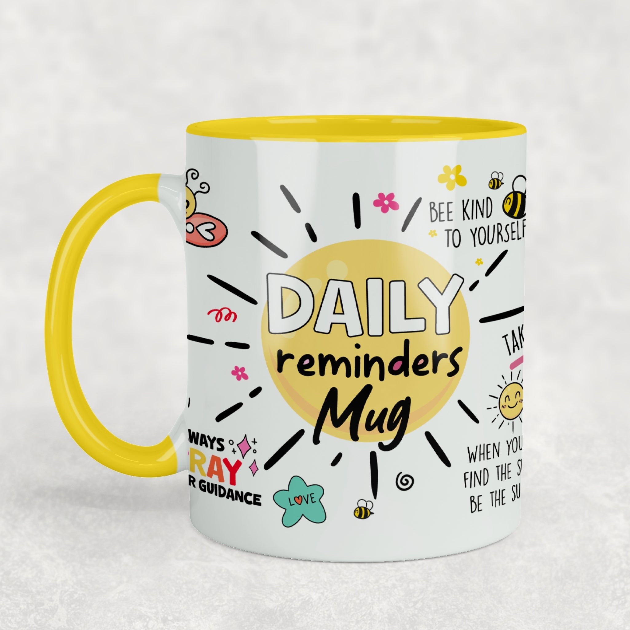Daily Reminders Ceramic Mug
