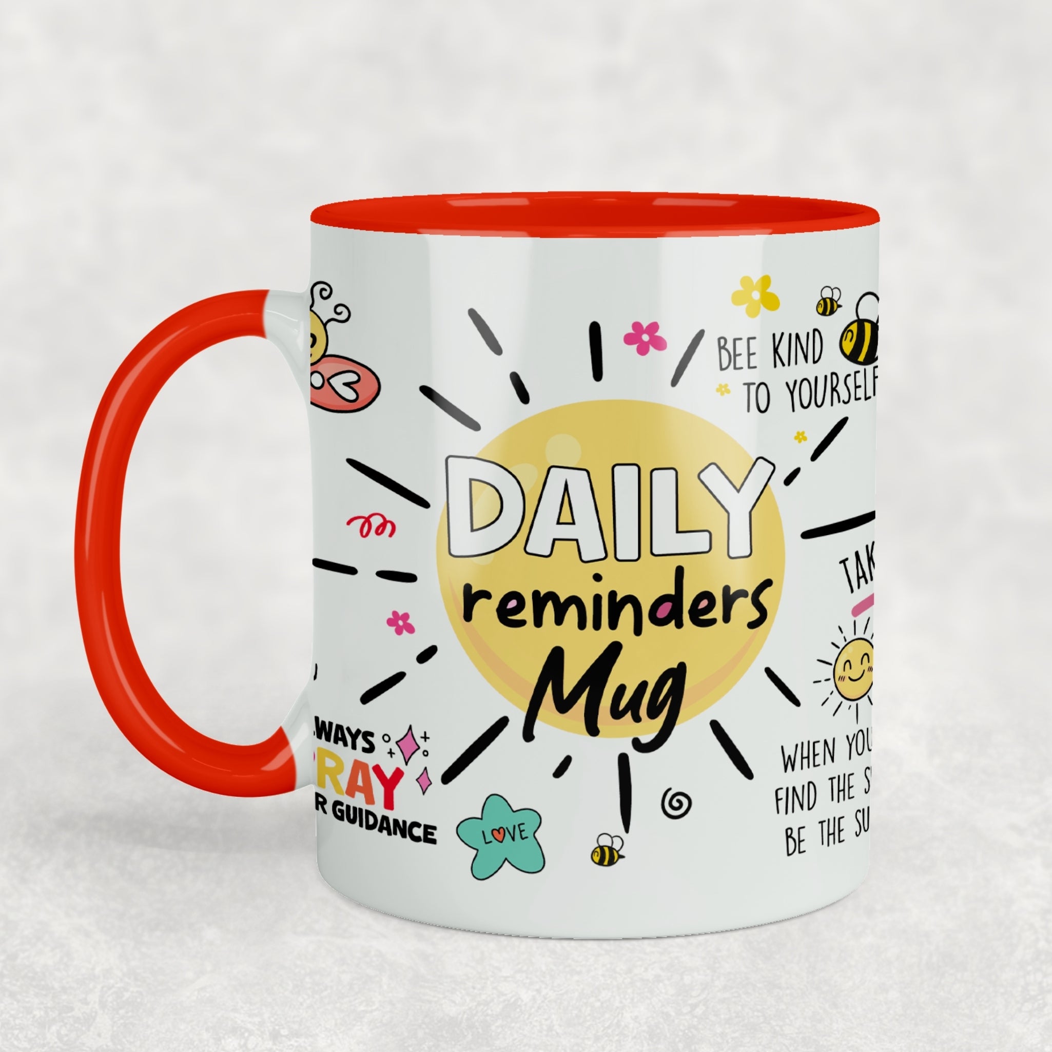 Daily Reminders Ceramic Mug