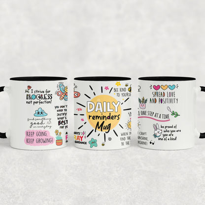 Daily Reminders Ceramic Mug