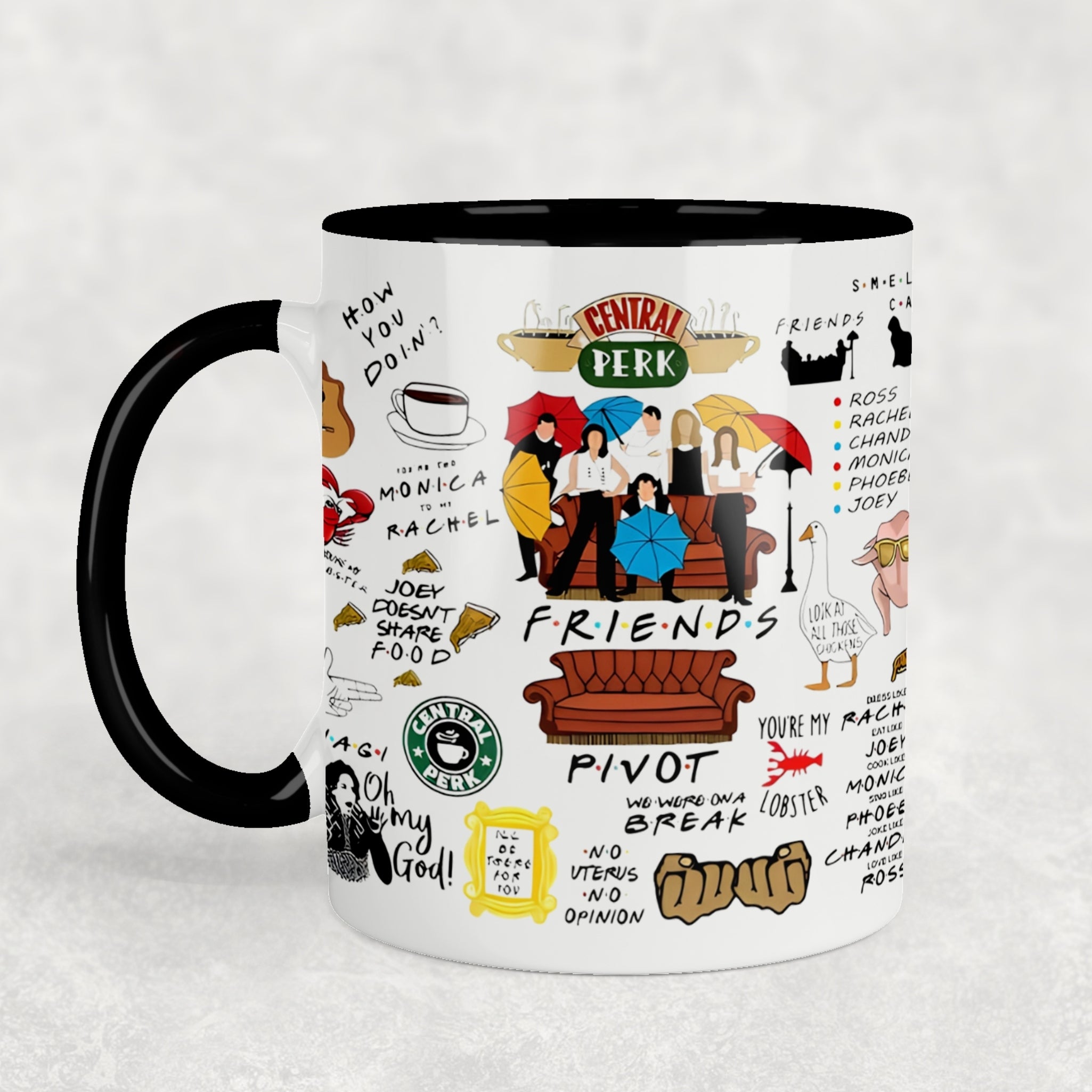 Friends Themed Ceramic Mug