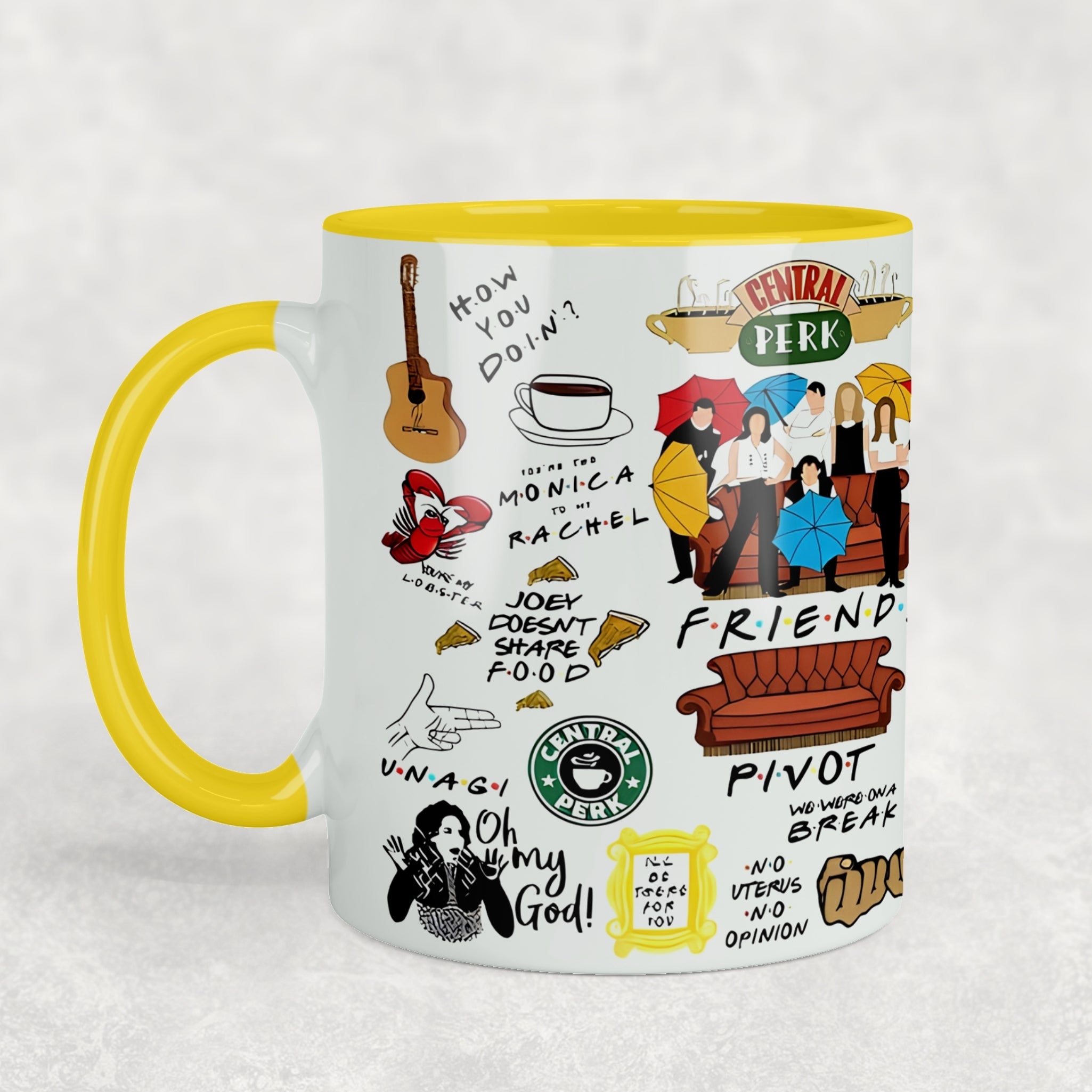 Friends Themed Ceramic Mug