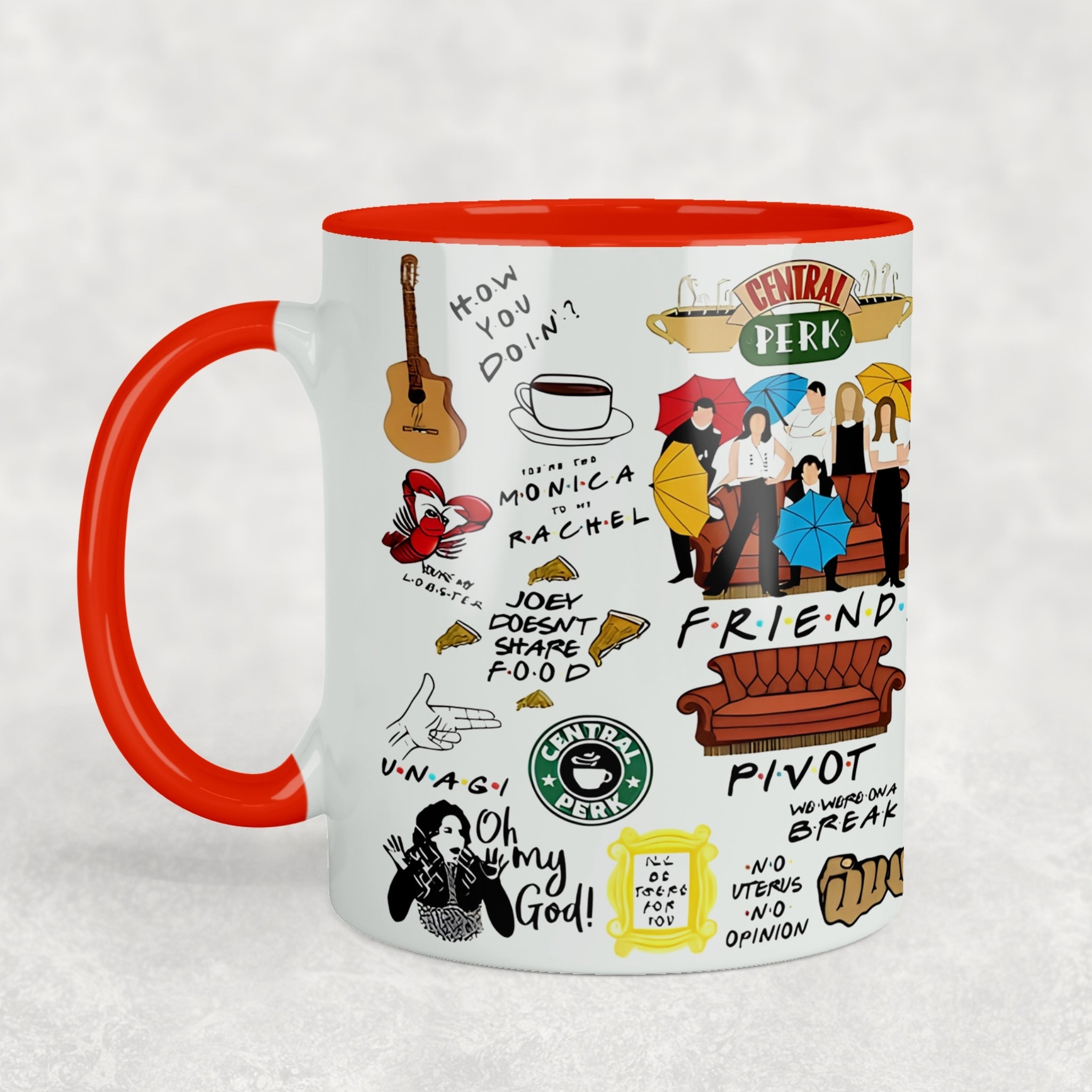 Friends Themed Ceramic Mug