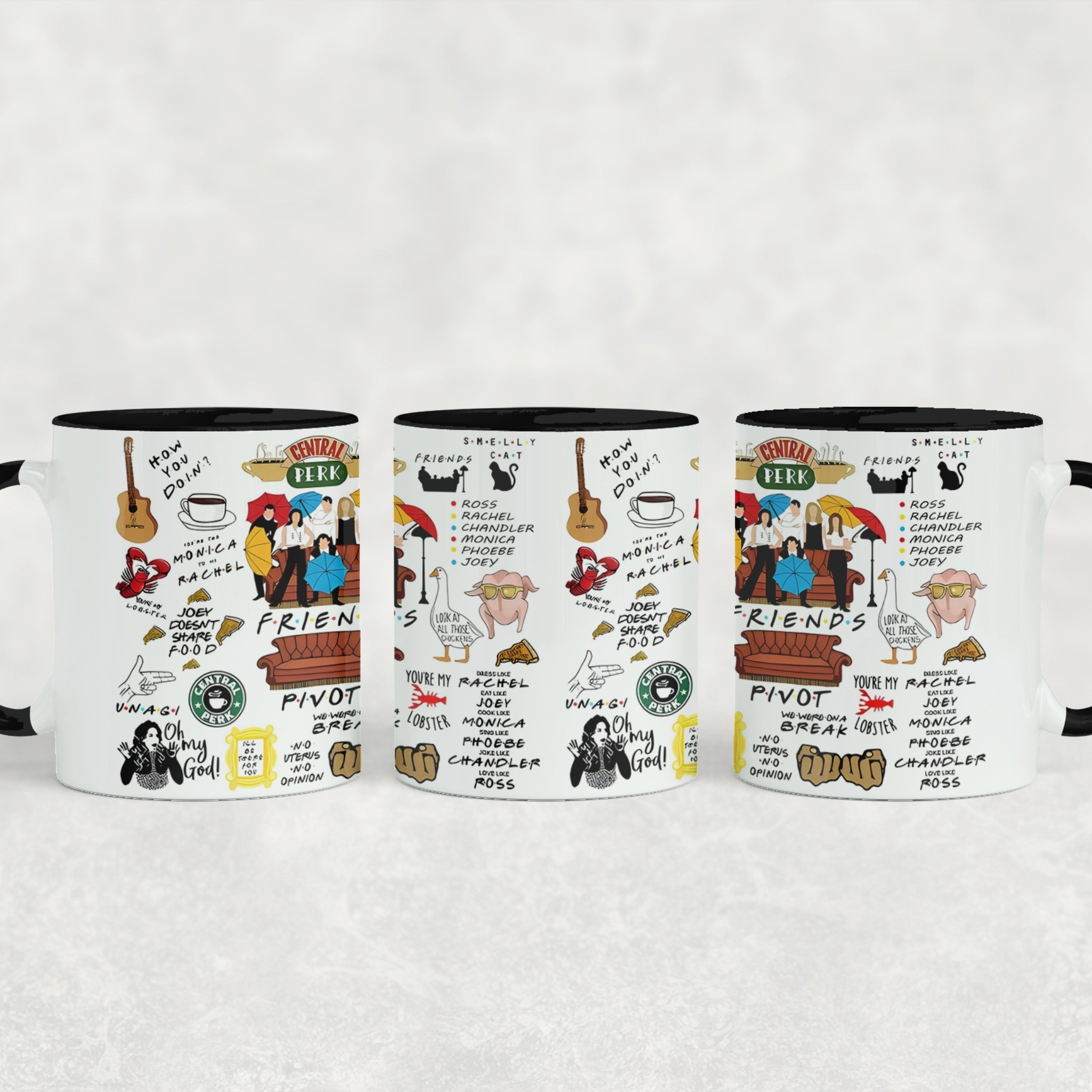 Friends Themed Ceramic Mug