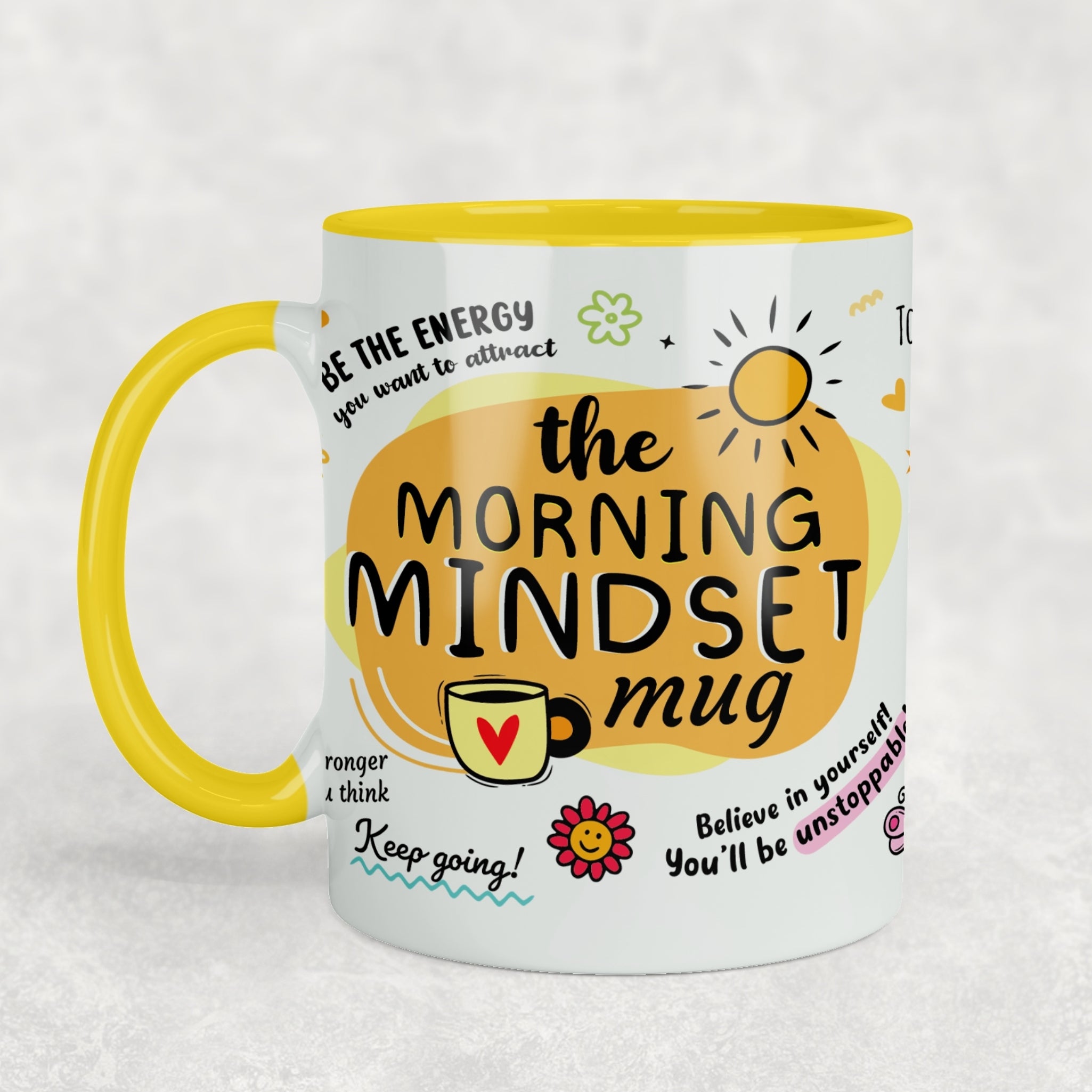 The Morning Mindset Love Ceramic Mug
