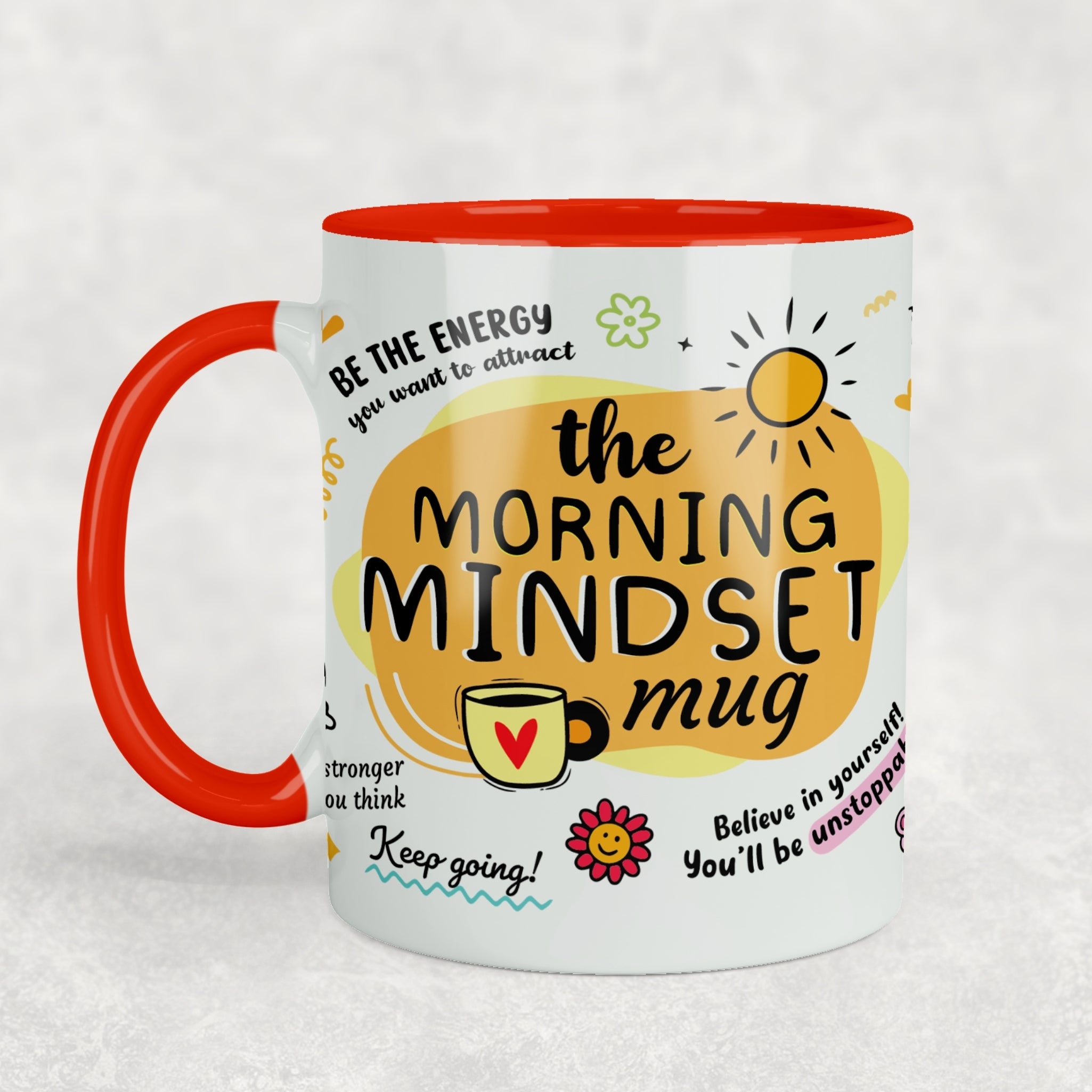 The Morning Mindset Love Ceramic Mug