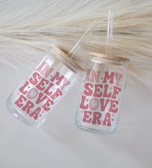 In My Self Love Era - Glass Tumbler