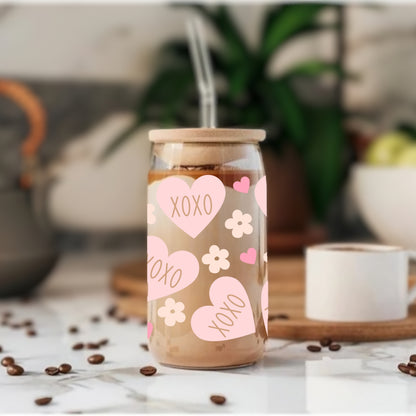 XOXO - Glass Tumbler